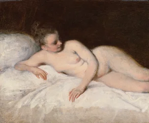 Liegender Akt, ca. 1713-17