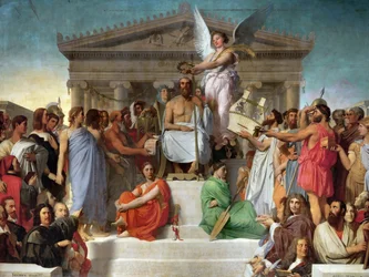 Die Apotheose des Homer