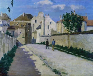 Rue de Clamart in Vanves, ca. 1873