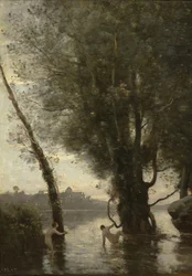 Badende der Borromäischen Inseln, ca. 1865-70