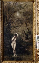 Diana beim Baden
