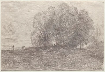 Baumgruppe, 1858