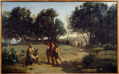 Homer und Hirten. Der griechische Dichter auf der Insel Pathmos