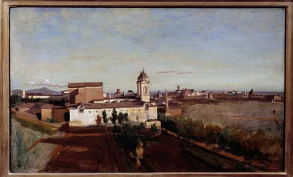 La Trinité des Monts, Blick von der Villa Medici