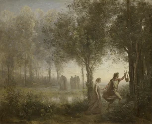 Orpheus führt Eurydike aus der Unterwelt, 1861