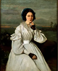 Porträt von Louise Claire Sennegon, zukünftige Madame Charmois