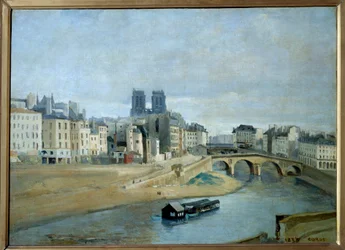 Quai des Silvers und die Pont Saint Michel, Ansicht von Paris