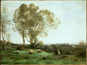 Pastorale Szene