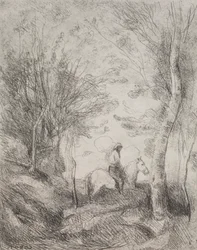 Der große Kavalier im Wald
