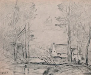 Die Mühle in Cuincy, 1871-1872, 1946