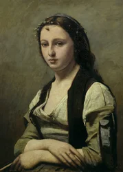 Die Frau mit der Perle, ca. 1842