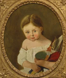 Die jüngste Tochter von M. Edouard Delalain, ca. 1845-50
