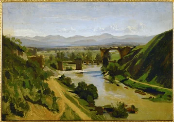 Die Brücke von Narni, Italien
