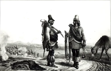 Charrua-Indianer aus 