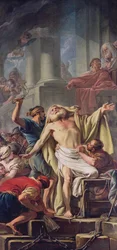 Die Geißelung des Heiligen Andreas, 1761
