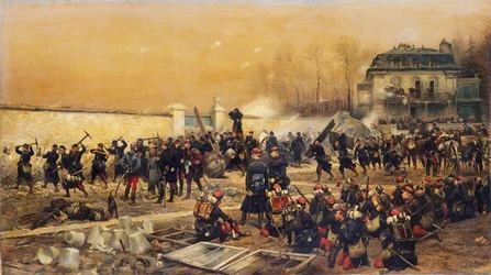 Die Verteidigung von Champigny, 1879