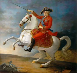 Reiterporträt von König Ludwig XVI., 1754-1793