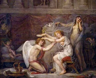 Psyche krönt die Liebe