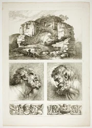 Tafel Zehn von 38 aus Oeuvres de J. B. Huet