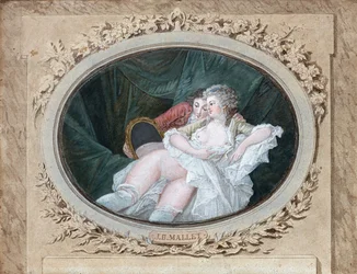 Boudoir-Szene
