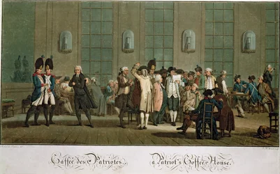 Ein Patriotisches Kaffeehaus (Erstausgabe) (19. Jahrhundert)