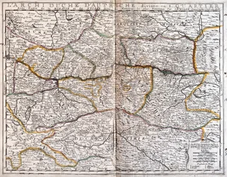 Karte von Österreich
