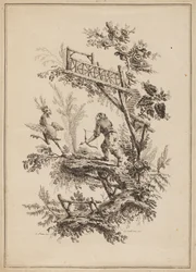 Tafel 12, aus "Suite de Douze Pêcheurs et Chasseurs"