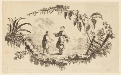 Teller, aus "Recueil de Plusieurs Jeux d