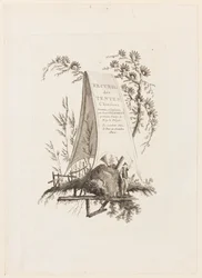 Titelseite, aus "Recueil des Tentes Chinoises"