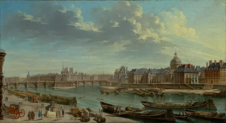 Ein Blick auf Paris mit der Île de la Cité
