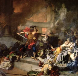 Der Tod des Priamos, 1785