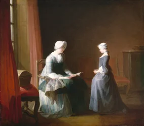 Die gute Erziehung, ca. 1753