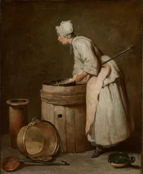 Das Küchenmädchen, 1738