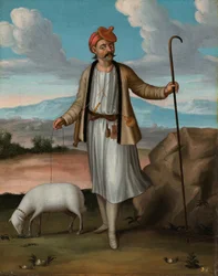 Albanischer Hirte