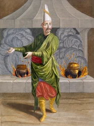 Beulouk-Bachi, Chefkoch des Sultans, ca. 1708