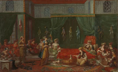 Geburtszimmer einer vornehmen türkischen Frau