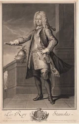 Stanislaw I. Leszczynski 1677-1766, König von Polen, 1705