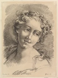 Kopf einer Frau, 1748-69