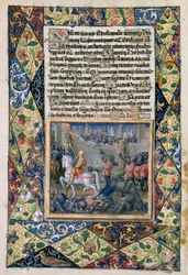 Rehoboam führt Krieg gegen Jerobeam, aus dem 