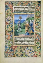 David mit dem Kopf von Goliath, aus dem 