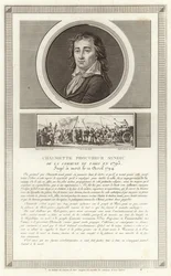 Porträt von Pierre Gaspard Chaumette
