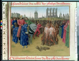 Die Bitte der Ketzer im Jahr 1210