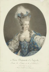 Porträt von Marie Antoinette