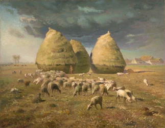 Heuhaufen: Herbst, ca. 1874