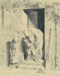 Mütterliche Fürsorge, 1862