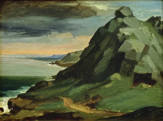 Der Felsen von Catel oder die Klippen von Den Haag, 1844