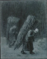 Frauen, die Zweige tragen, ca. 1858