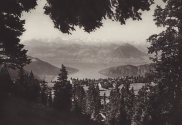 Rigi Kaltbad, Blick auf den Vierwaldstättersee