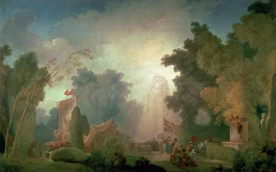 Das Fest in Saint-Cloud (Detail)