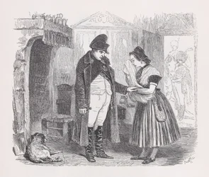 Erinnerungen an das Volk aus Die vollständigen Werke von Béranger, 1836